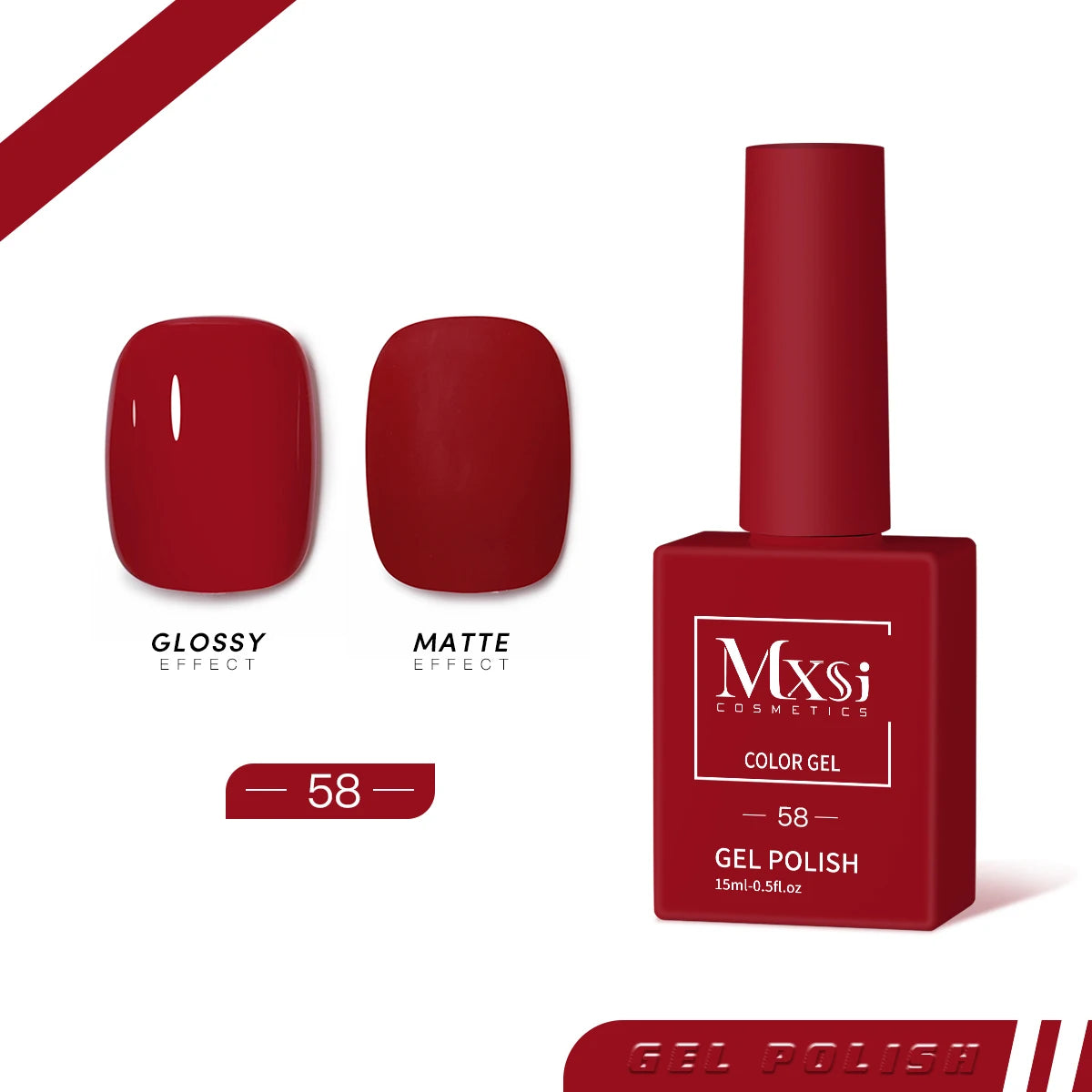 Mxsi 15ml Gel Nail Polish Neon & Pastel UV Gel Varnish