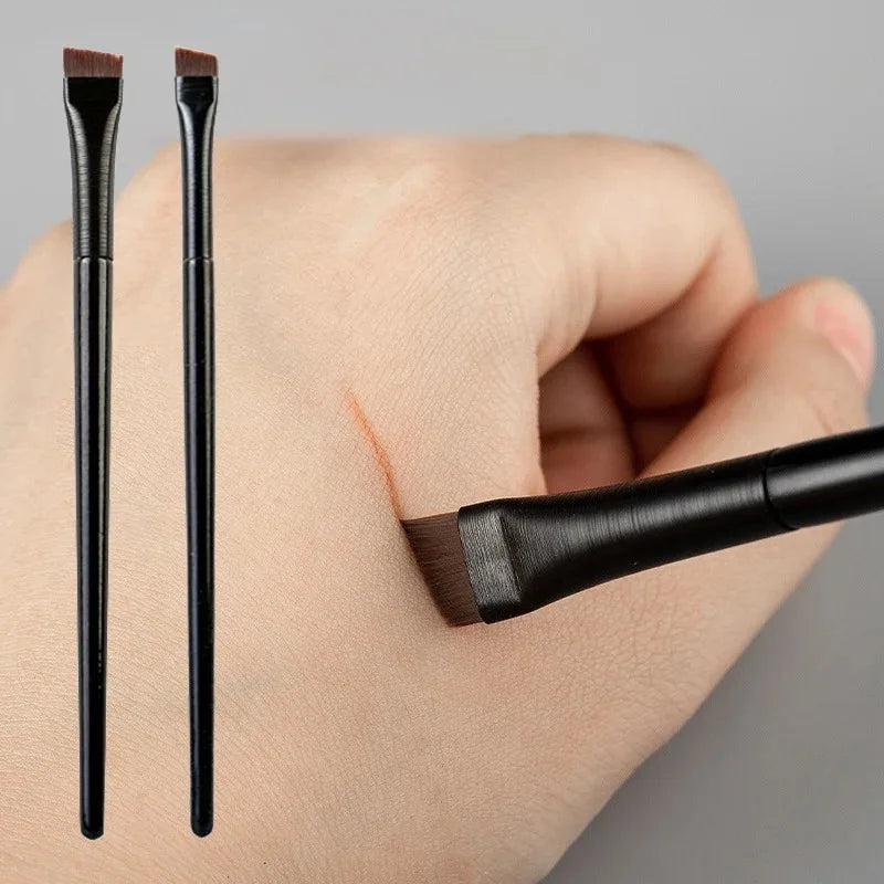 Professional Angled Eyebrow & Fine Eyeliner Brush Set Vervelle