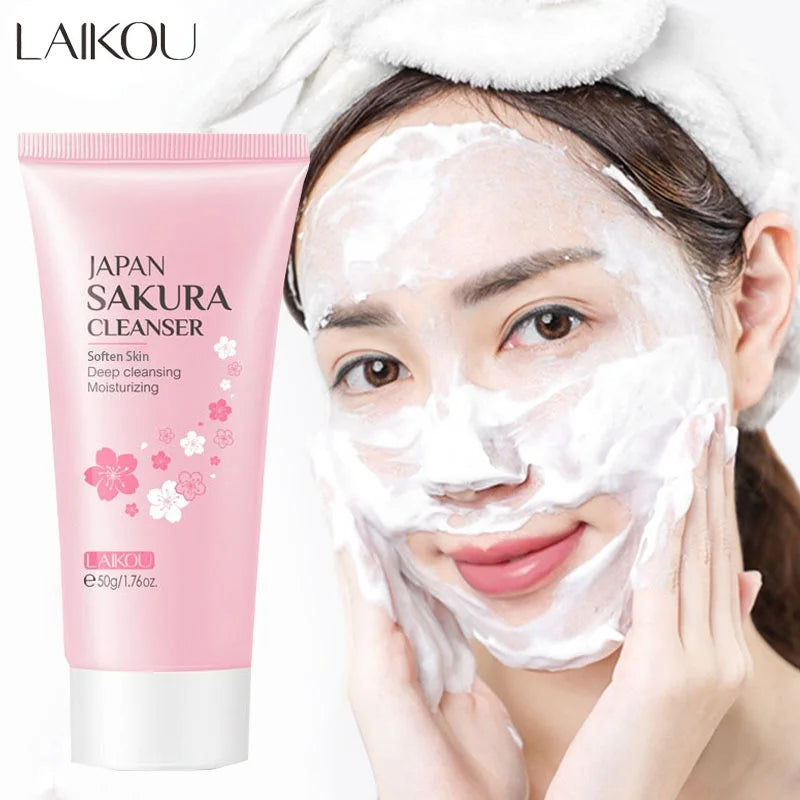 LAIKOU Foaming Facial Cleanser Blackhead Oil Control