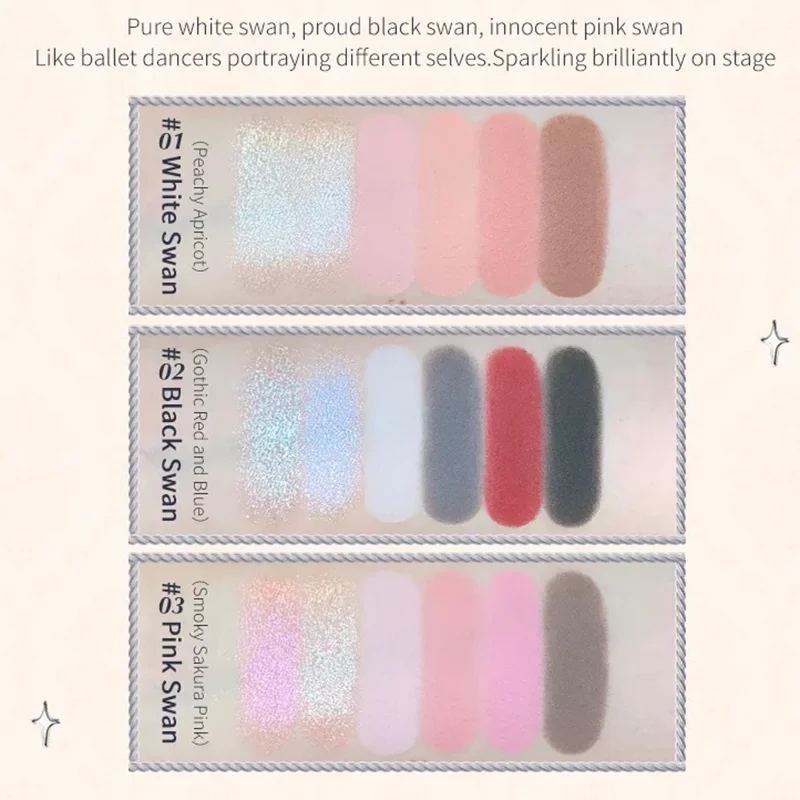 Flowerknows All-In Makeup Kit: Eyeshadow, Lipstick & Blush