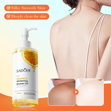 250ml Vitamin C Whitening Body Wash – Cleansing & Brightening