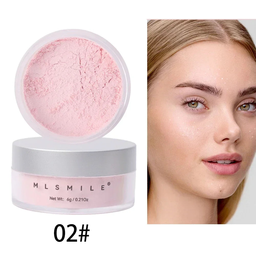 Matte Loose Powder Waterproof Oil-control Translucent Brightening