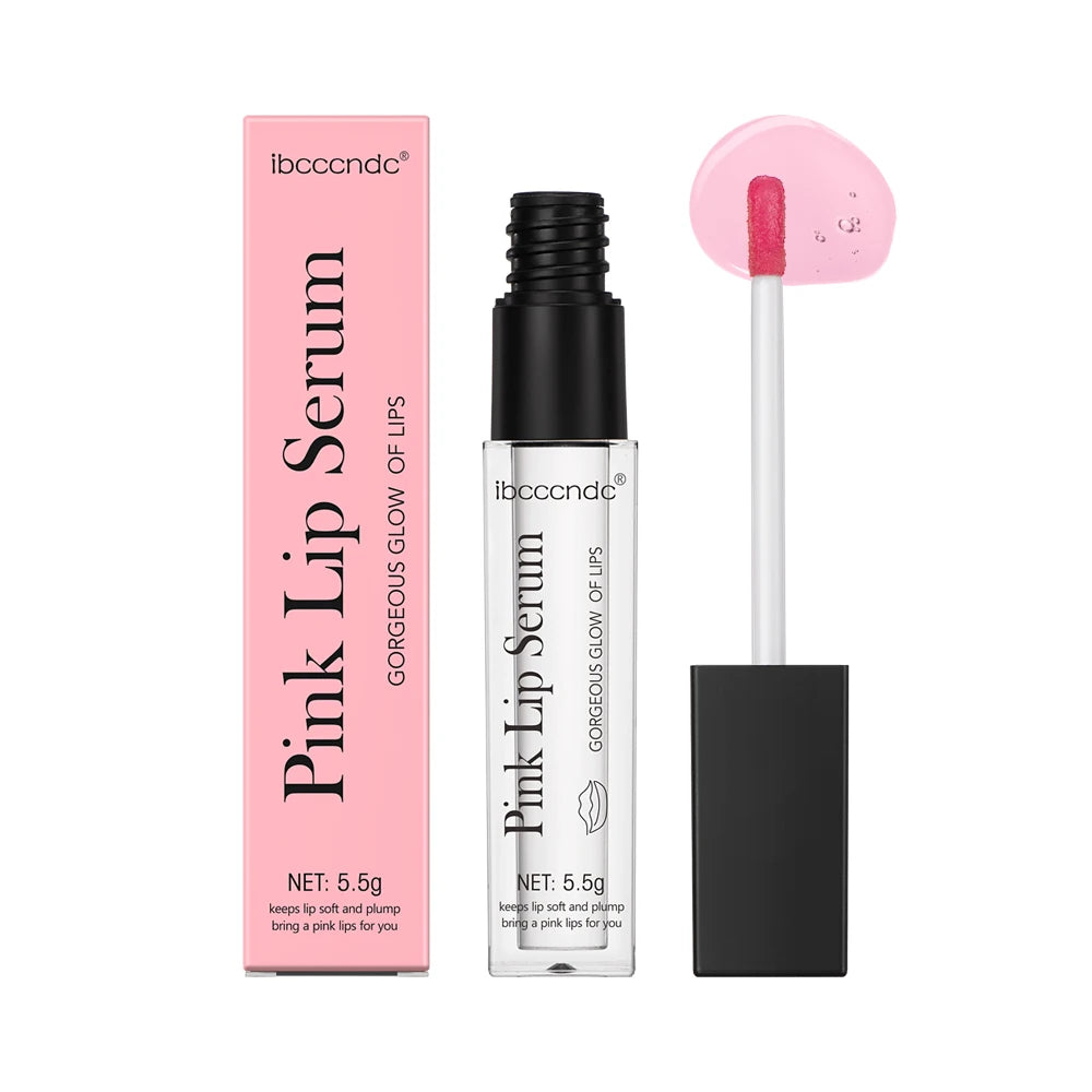 Natural Pink Lip Serum – Brightening & Repairing Balm