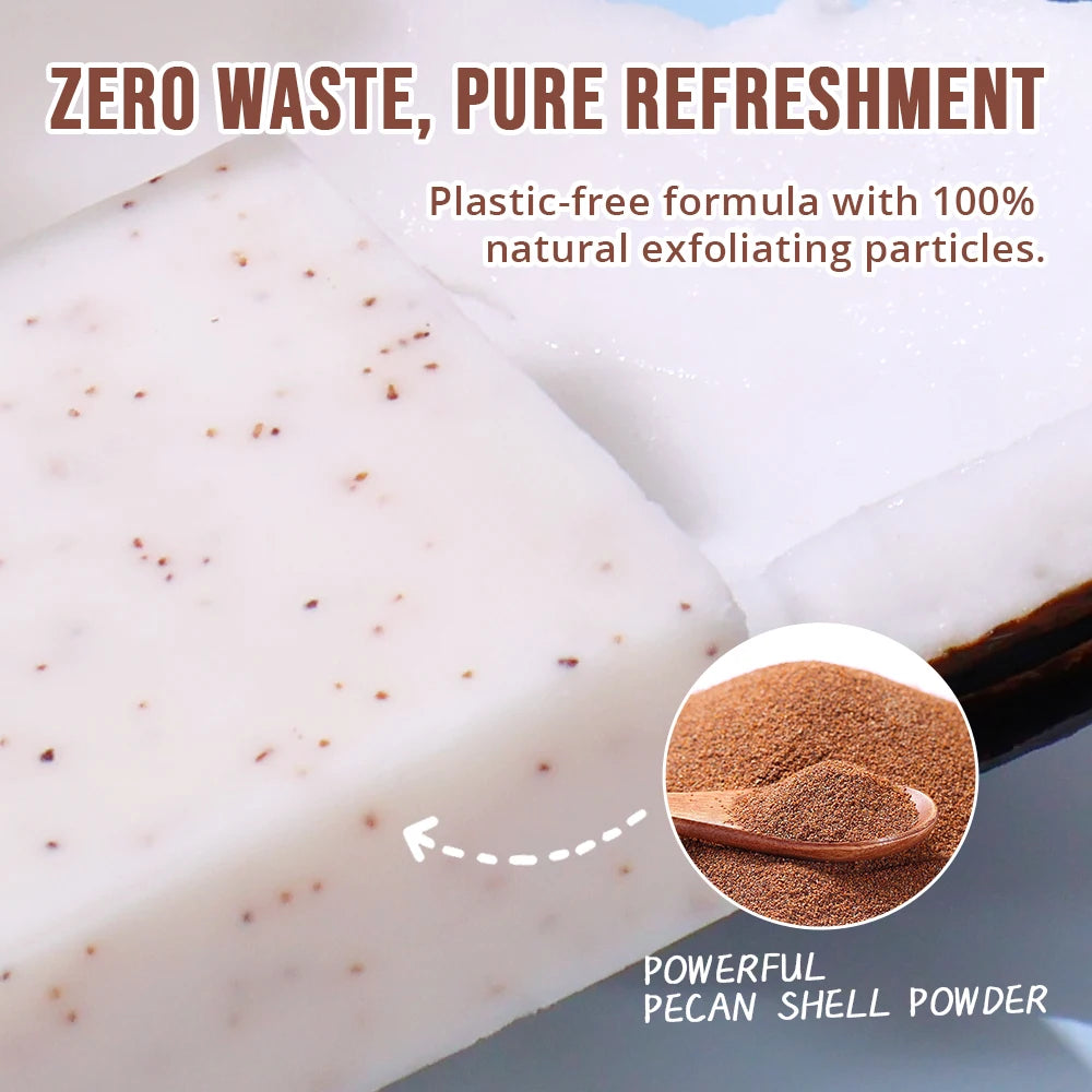 Coconut Exfoliating Soap Bar – Moisturizing & Smooth Skin