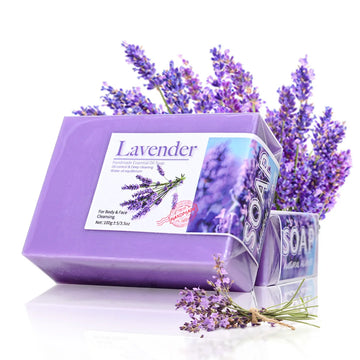 Natural Lavender Essential Oil Handmade Soap