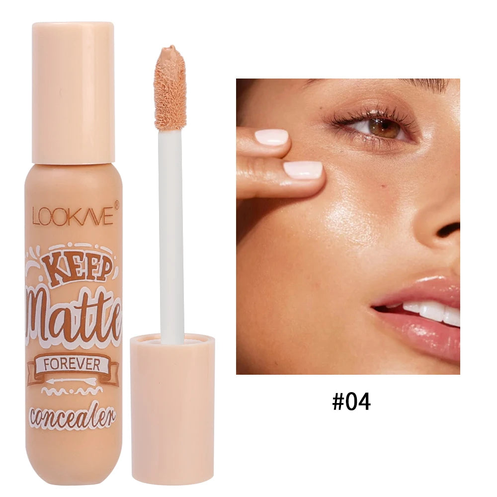 Waterproof Matte Liquid Concealer for Acne & Dark Circles