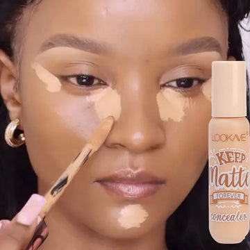 Waterproof Matte Liquid Concealer for Acne & Dark Circles