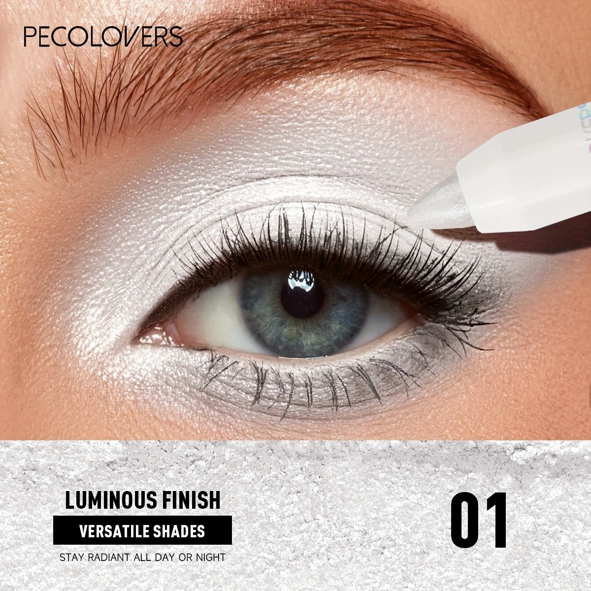 Waterproof Eyeshadow Stick Long-Lasting Neutral Brown