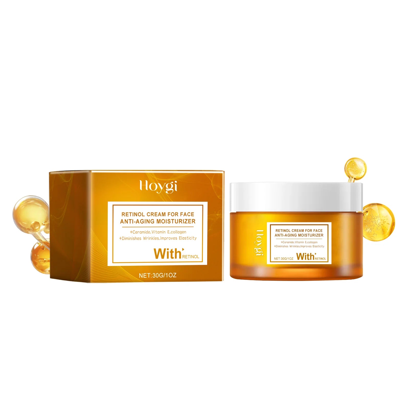 Retinol Face Cream Increase Skin Elasticity Imporve Sagging Skin Firm Cream