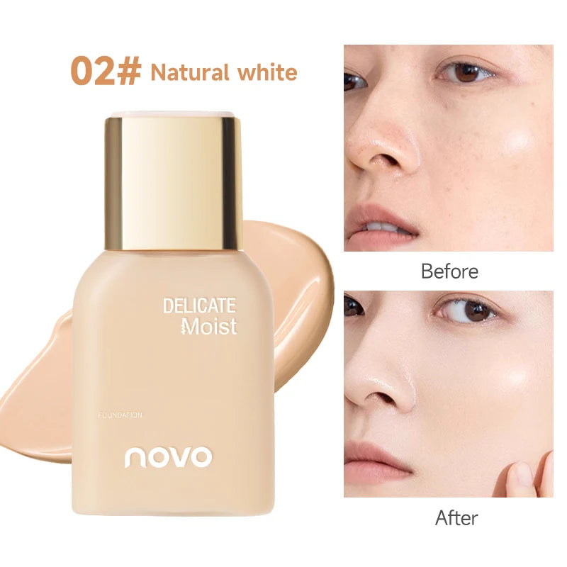 Smooth Liquid Foundation: Moisturizing BB & Oil-Control CC Cream