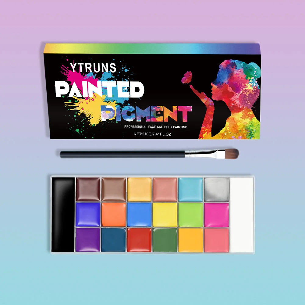 Water soluble makeup palette water activated eyeliner palette Halloween
