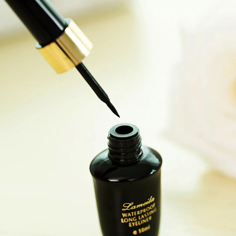 Long-Lasting Ultra-Fine Waterproof Black Gel Eyeliner Pen