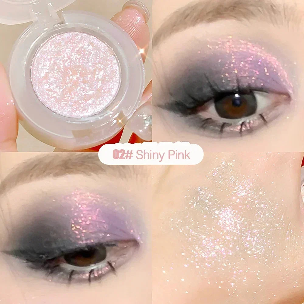 Diamond Glitter Eyeshadow Palette Waterproof Long-Lasting