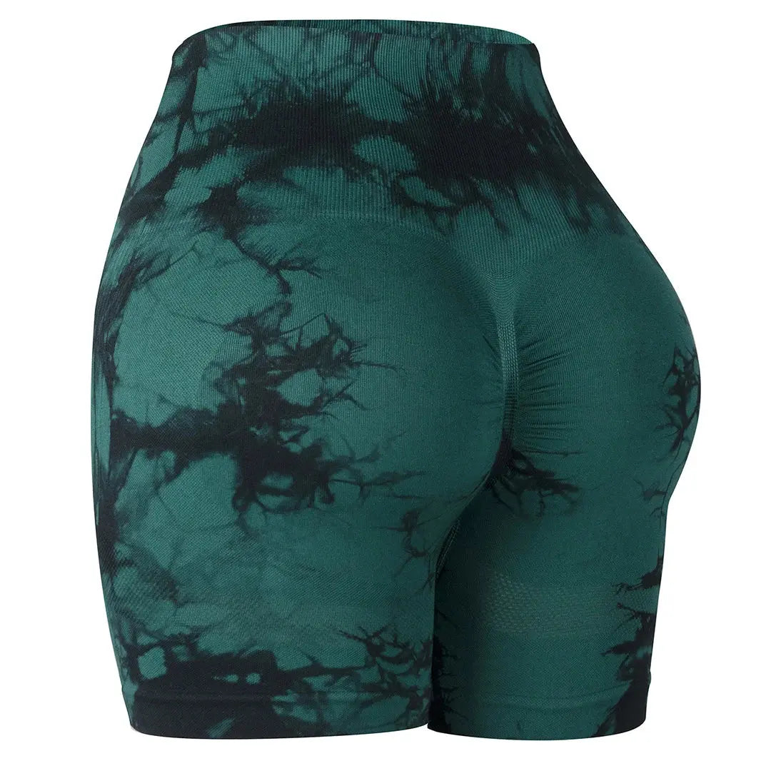 Women’s High Waist Seamless Fitness & Yoga Shorts Butt-Lifting Workout Pants Vervelle