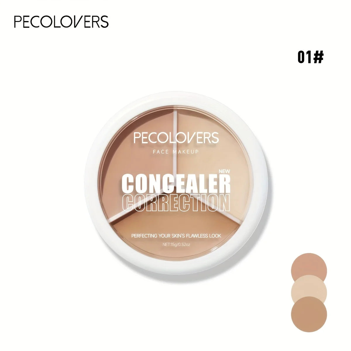 Waterproof Concealer Palette Cream for Dark Circles & Spots