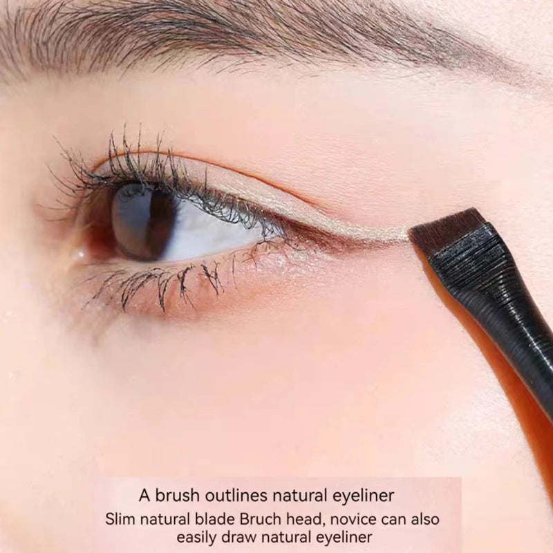 Professional Angled Eyebrow & Fine Eyeliner Brush Set Vervelle