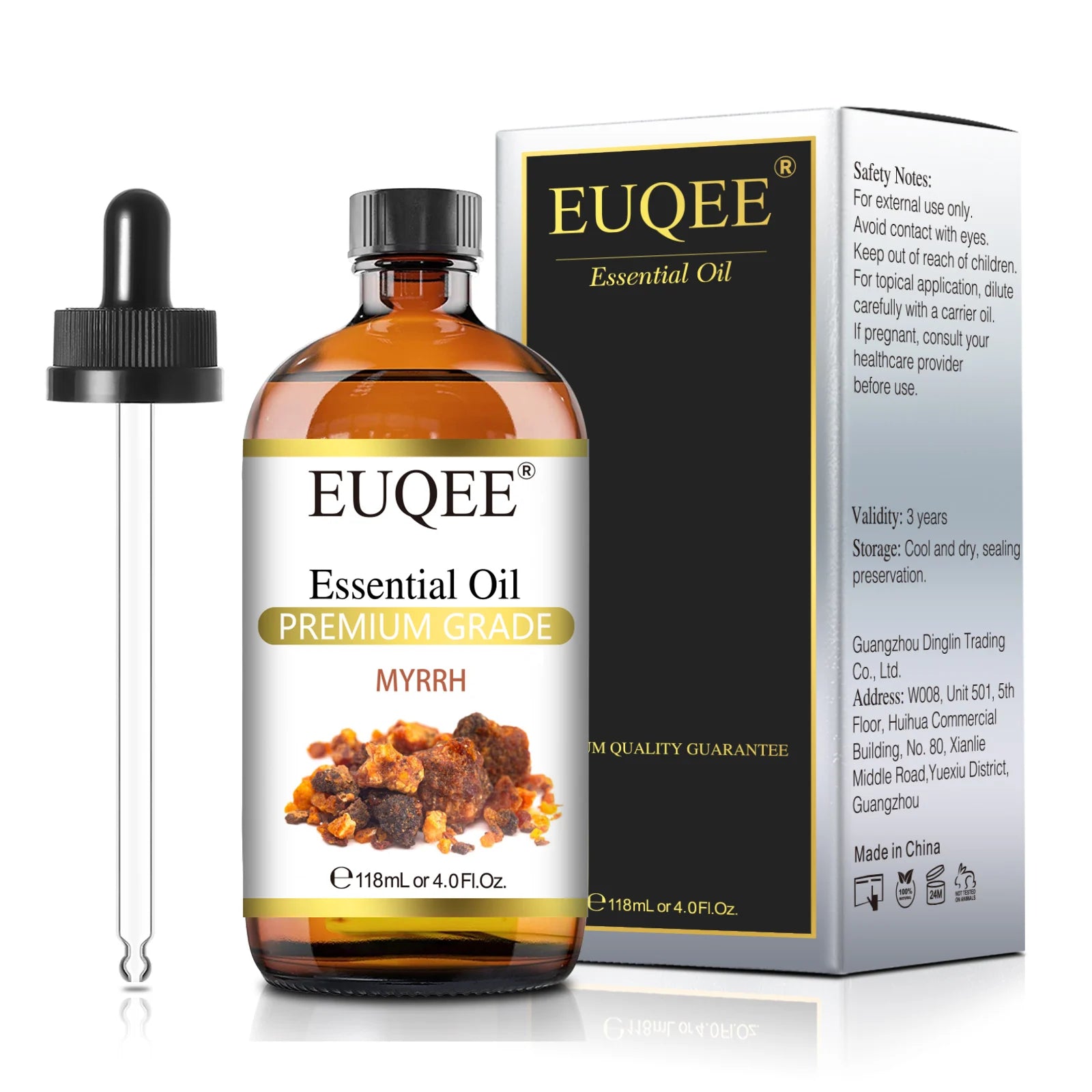 EUQEE Essential Oils 4oz – Aromatherapy & Home Fragrance