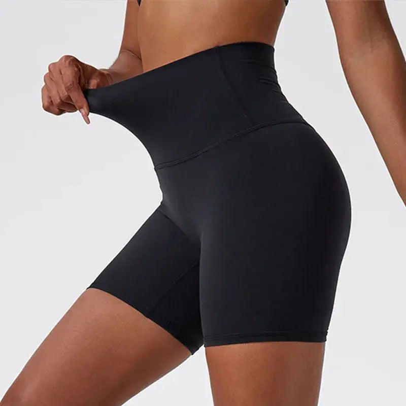 Super Soft Women’s High-Waist Yoga & Gym Shorts – Push-Up, Premium Fitness Vervelle