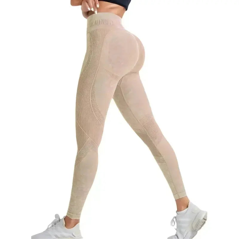 Women High Waist Seamless Yoga Leggings Hip-Lifting Gym Pants Vervelle