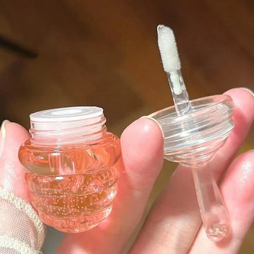 Lovely Honey Pot Lip Oil – Hydrating Lip Gloss & Moisturizing Balm 20g