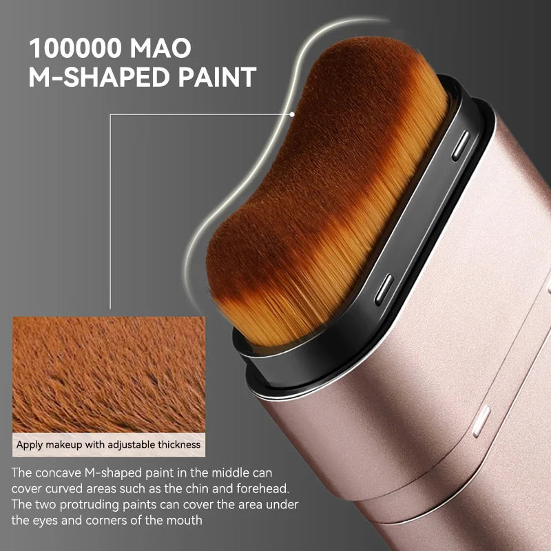 Clear & Moist Hydrating Double-Head Waterproof Foundation