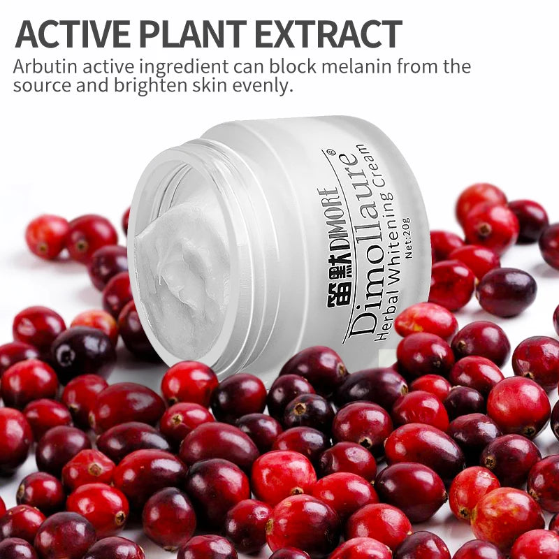 Dimollaure Arbutin Face Cream Moisturizing Refreshing Friming Skin