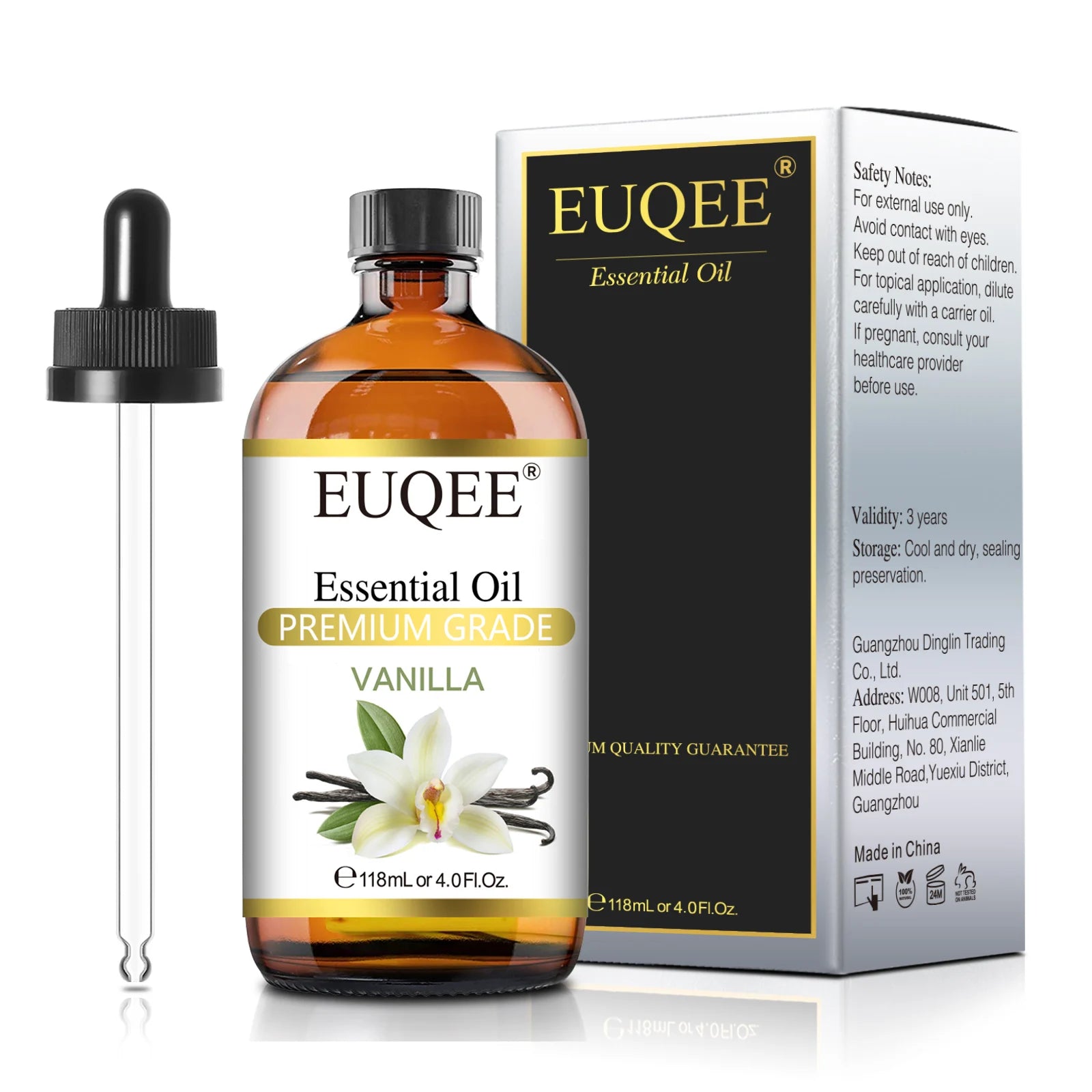 EUQEE Essential Oils 4oz – Aromatherapy & Home Fragrance