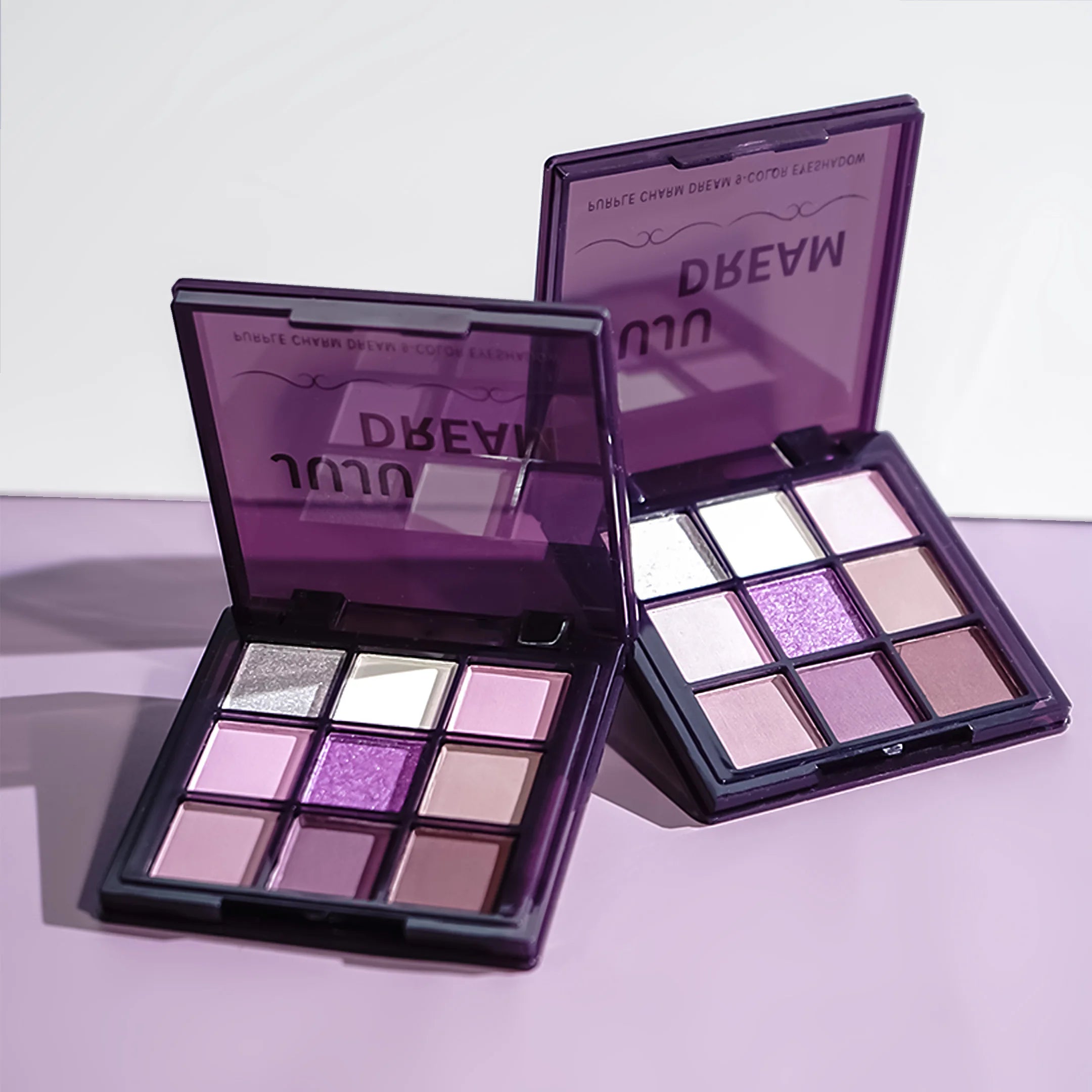 Purple Charm 9-Color Eyeshadow Palette Matte & Pearl