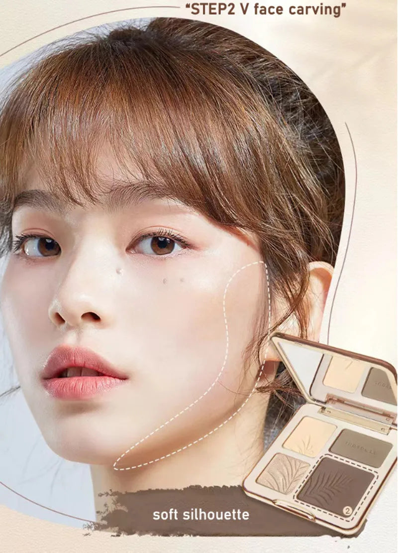 Judydoll Facial Highlighter – 3D Nose & Contour Powder Vervelle