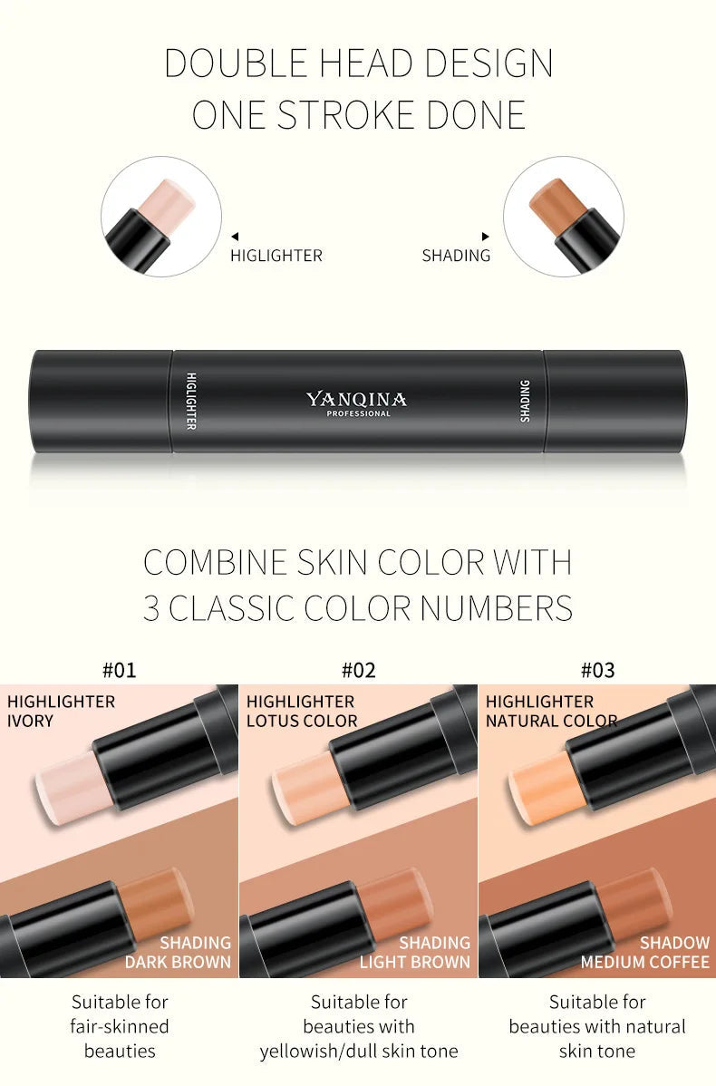 Double-Head Contour Stick Vervelle