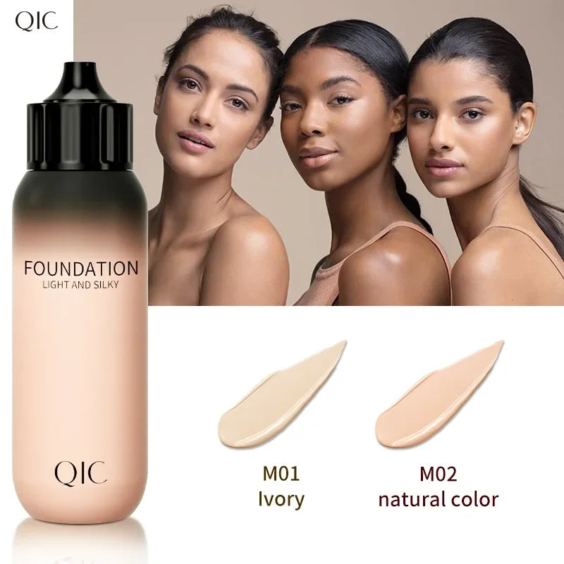 QIC Small Milk Bottle Liquid Foundation and Concealer Vervelle