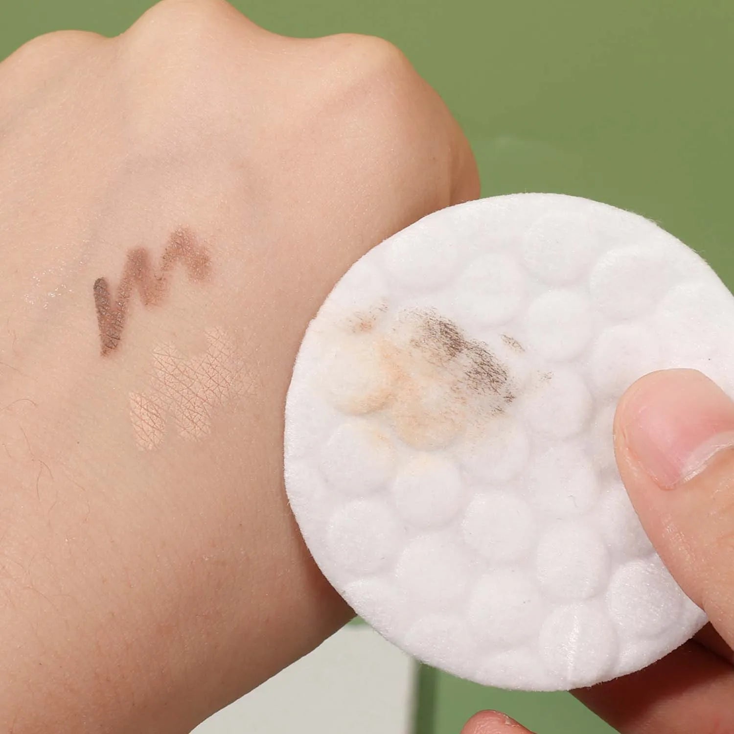 100pcs Pearl Textured Cotton Pads – Makeup & Nail Care