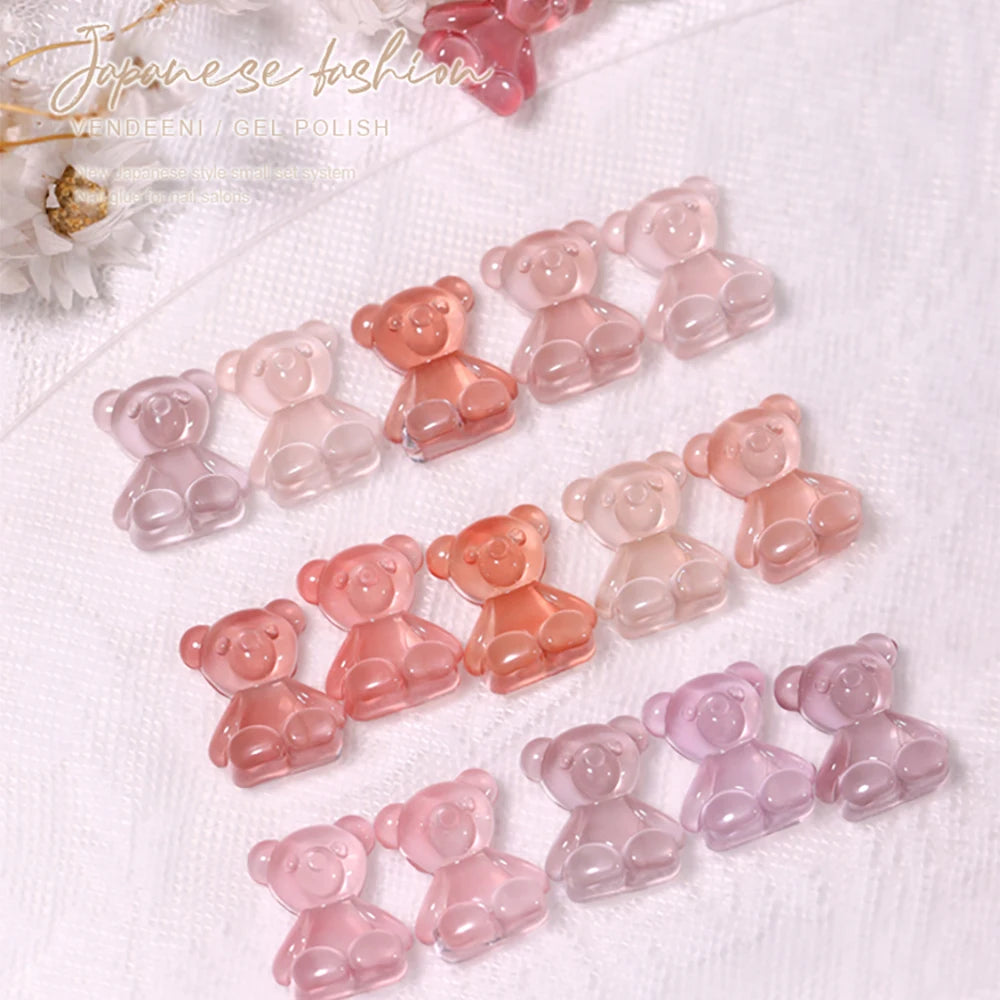 Vendeeni 24 Colors Jelly Gel Nail Polish Nude Pink 15ml