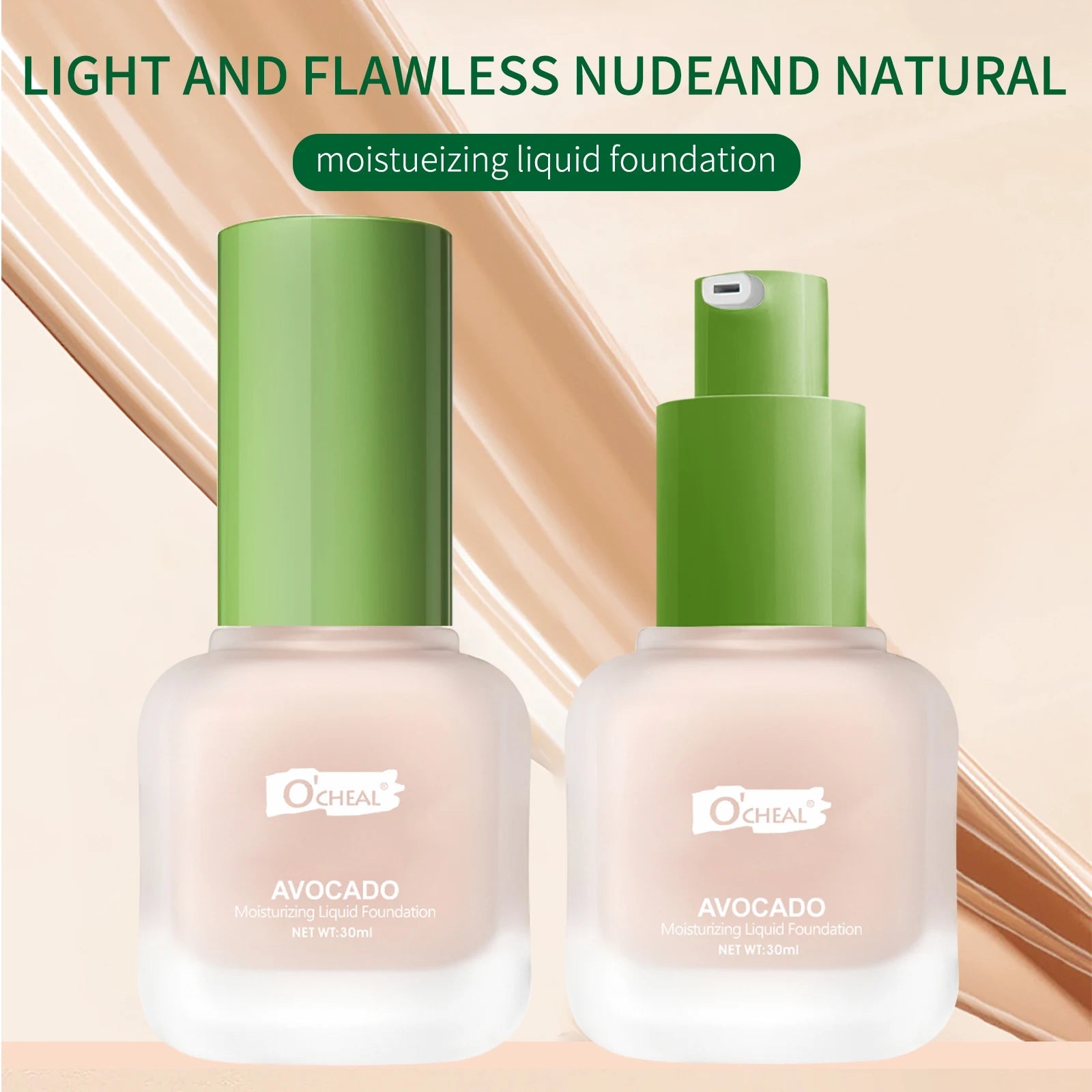 OCHEAL Face Foundation Cream – Oil-Control Matte BB & CC Cream Concealer Vervelle
