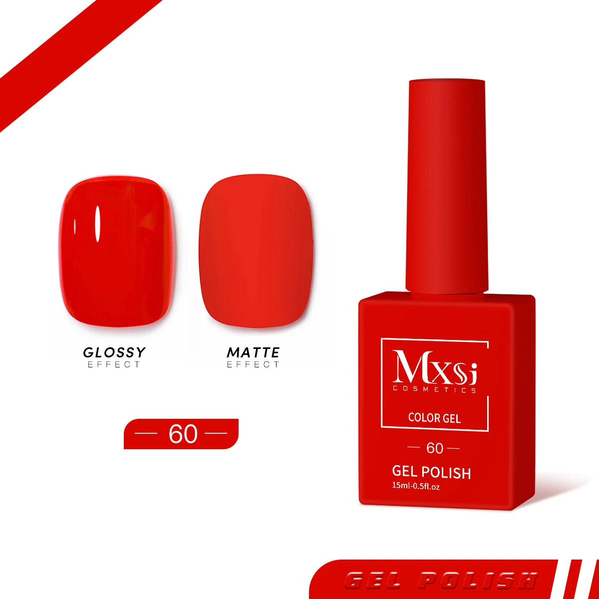 Mxsi 15ml Gel Nail Polish Neon & Pastel UV Gel Varnish