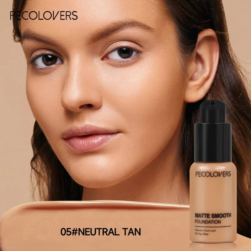 Facial Liquid Foundation Waterproof and Sweatproof Concealer Makeup Foundation