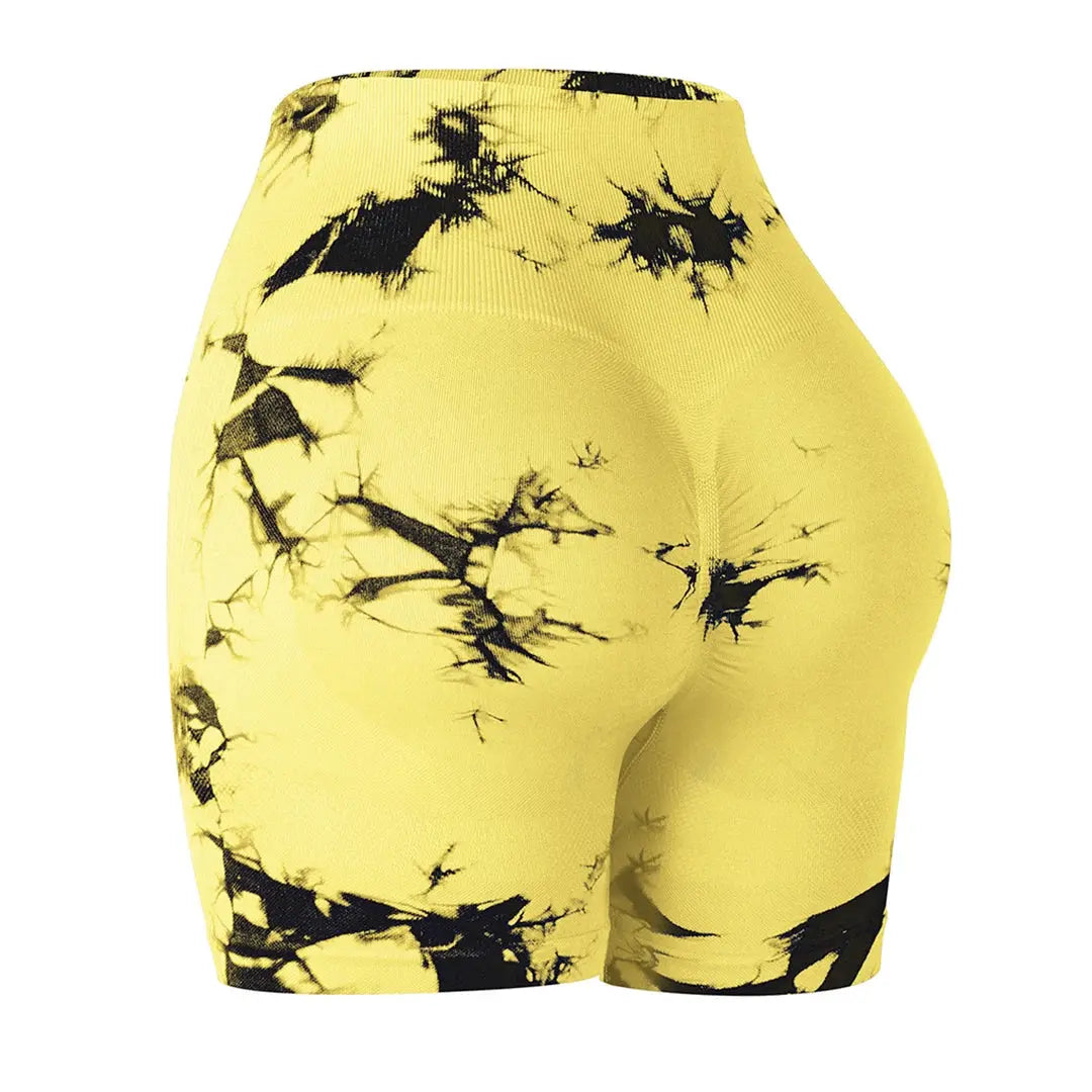 Women’s High Waist Seamless Fitness & Yoga Shorts Butt-Lifting Workout Pants Vervelle