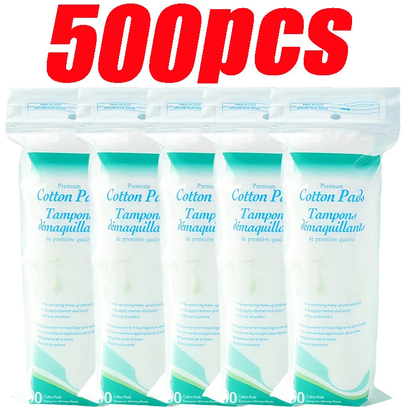 Double-Sided Soft Cotton Pads – Makeup & Facial Care