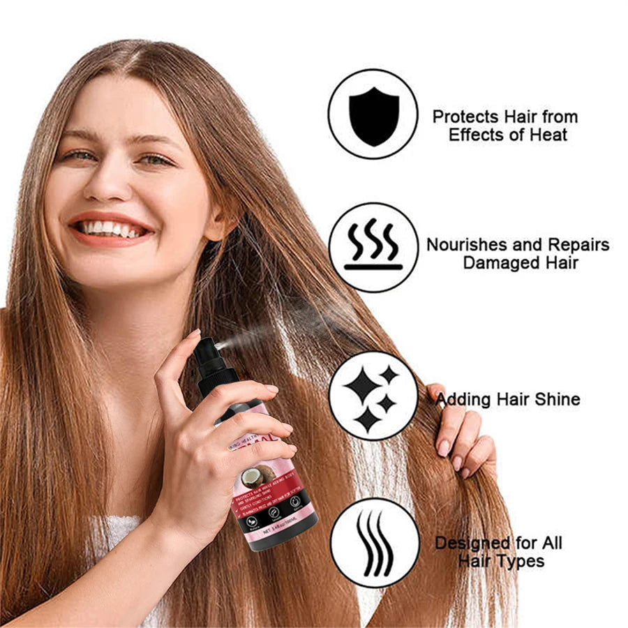 Anti-Frizz Smoothing Hair Care Products Women Protects Hair