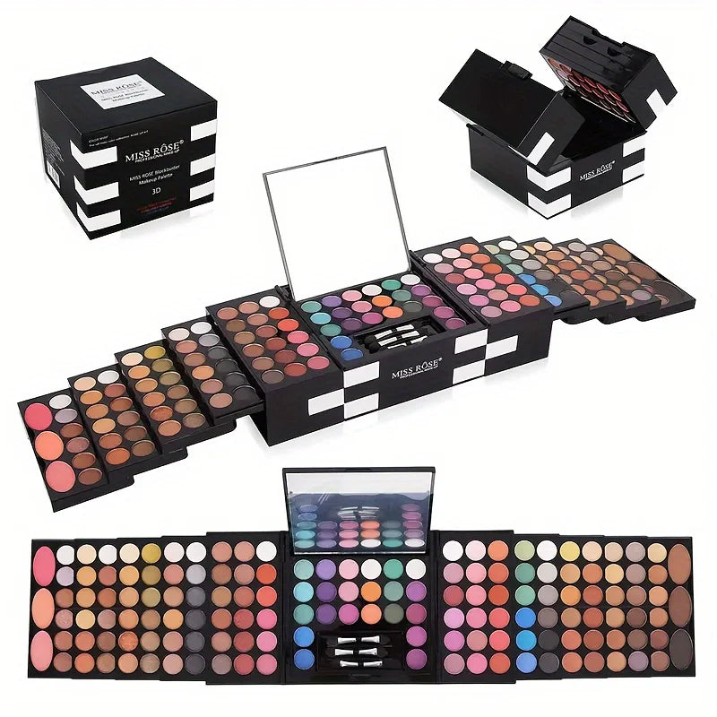 142-Color Eyeshadow & Blush Eyebrow Makeup Artist Set