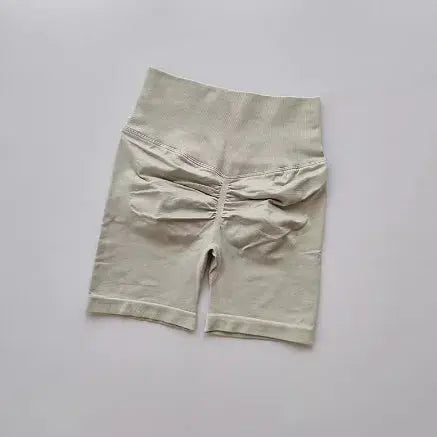 Women High Waist Yoga Shorts Hip-Lifting Quick-Dry Fitness Gym Pants Vervelle