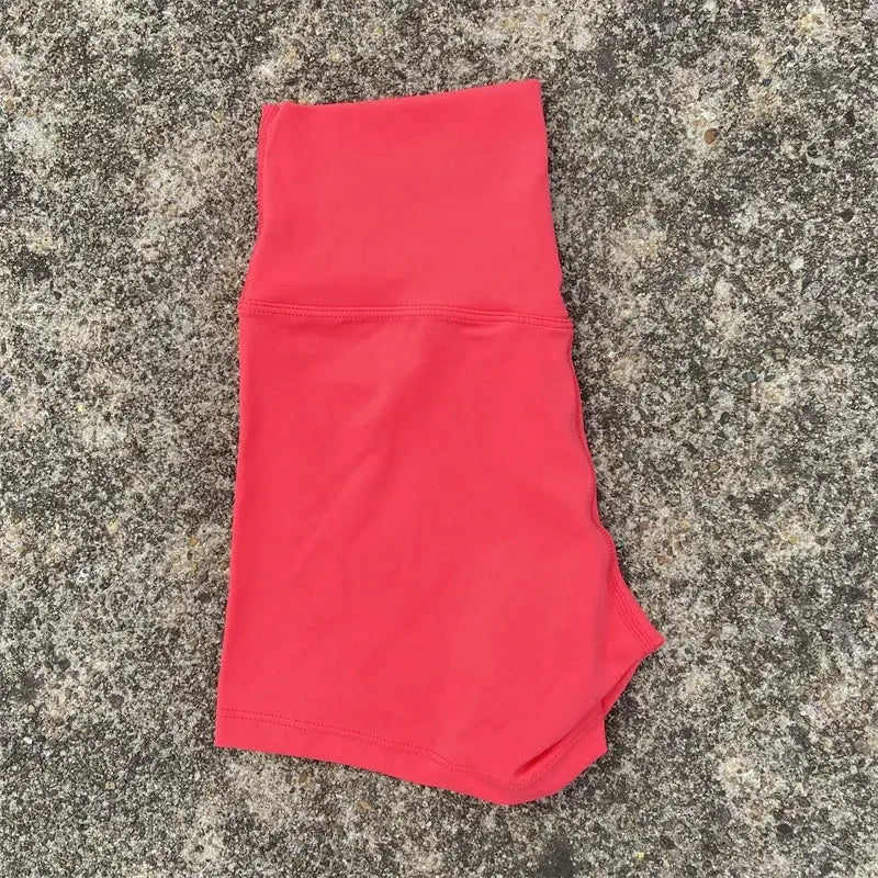 Sexy High-Waist Yoga Shorts for Women – Soft, Compression Fitness & Sport Vervelle