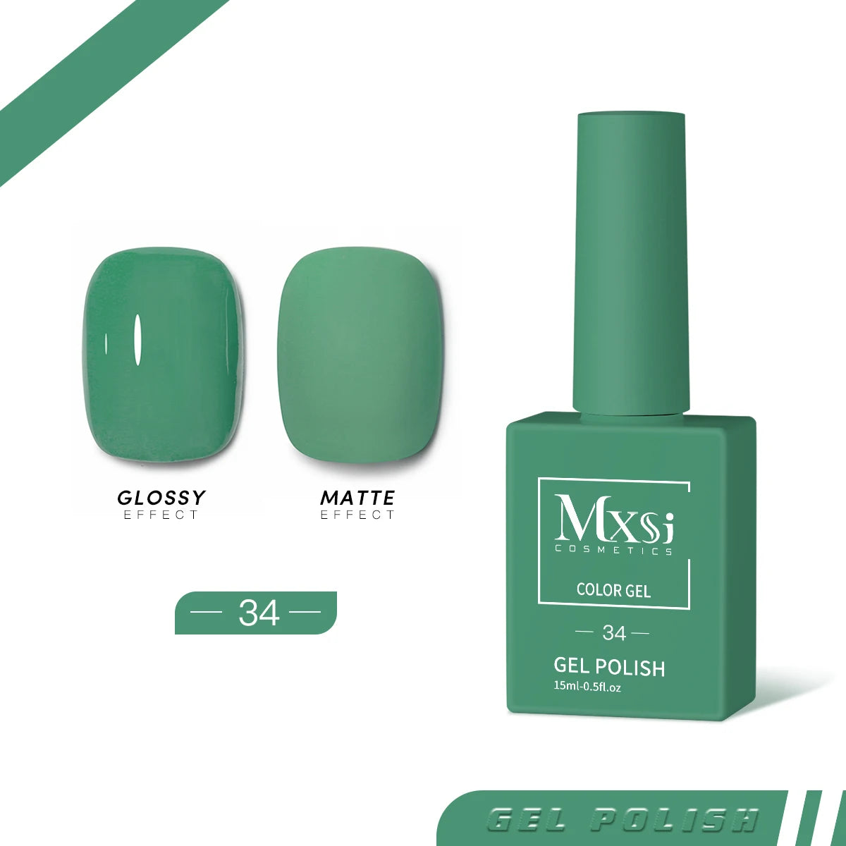 Mxsi 15ml Gel Nail Polish Neon & Pastel UV Gel Varnish