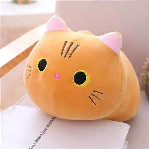 Kawaii Cat Plush Pillow Vervelle