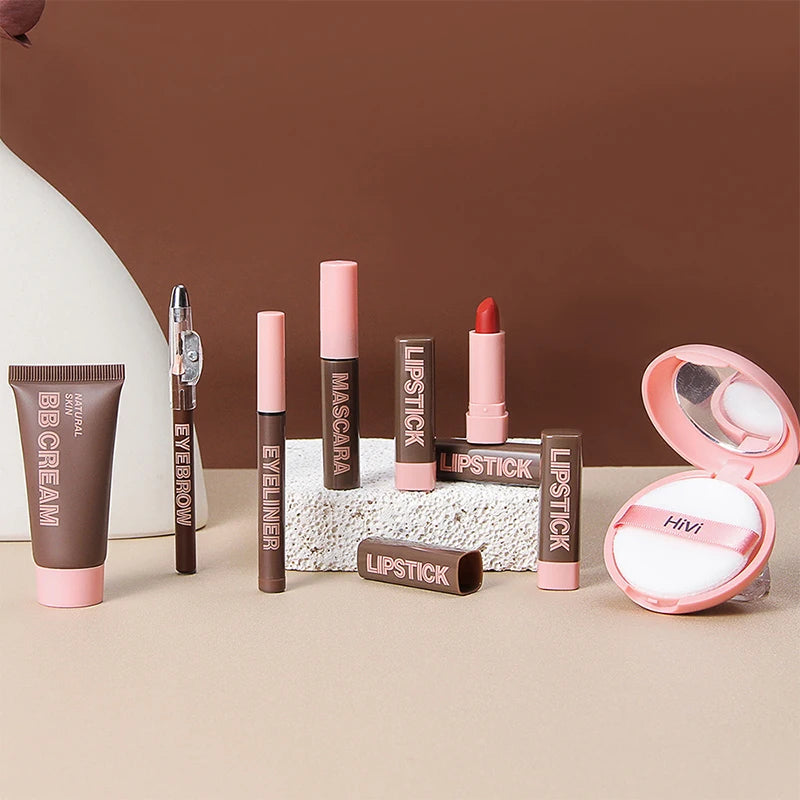 HiVi Limited Edition Makeup Gift Box – Lipstick & Powder