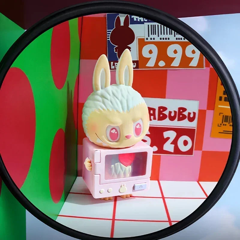 Labubu The Monsters Wacky Mart Series Blind Box Anime Figure Toy POP MART Collectible