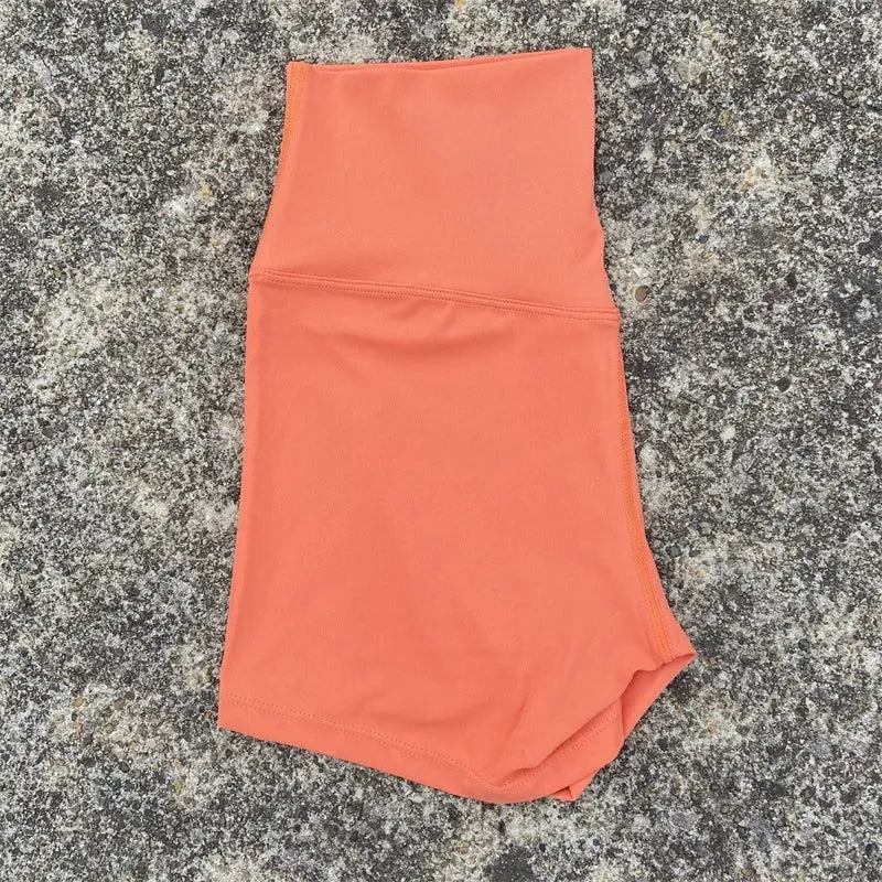 Sexy High-Waist Yoga Shorts for Women – Soft, Compression Fitness & Sport Vervelle