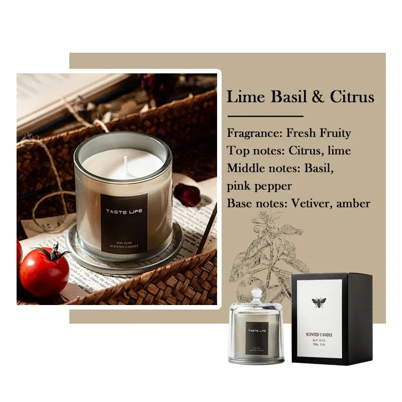 30 Hour Relaxing Soy Scented Jar Candle – Home Gift