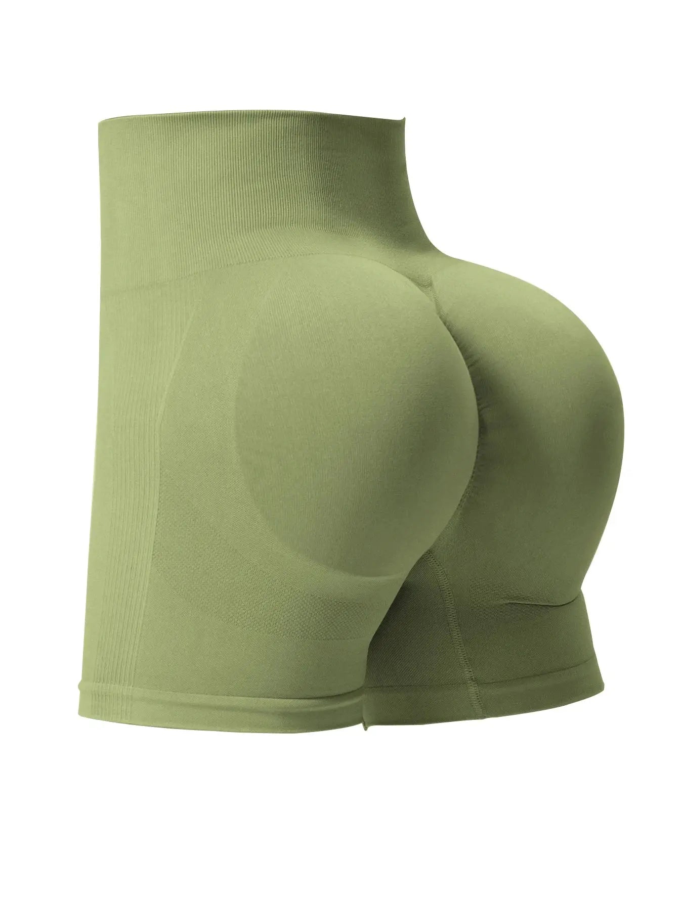 CHRLEISURE yoga shorts Women High Waist Seamless Ribbed Yoga & Biker Shorts Vervelle