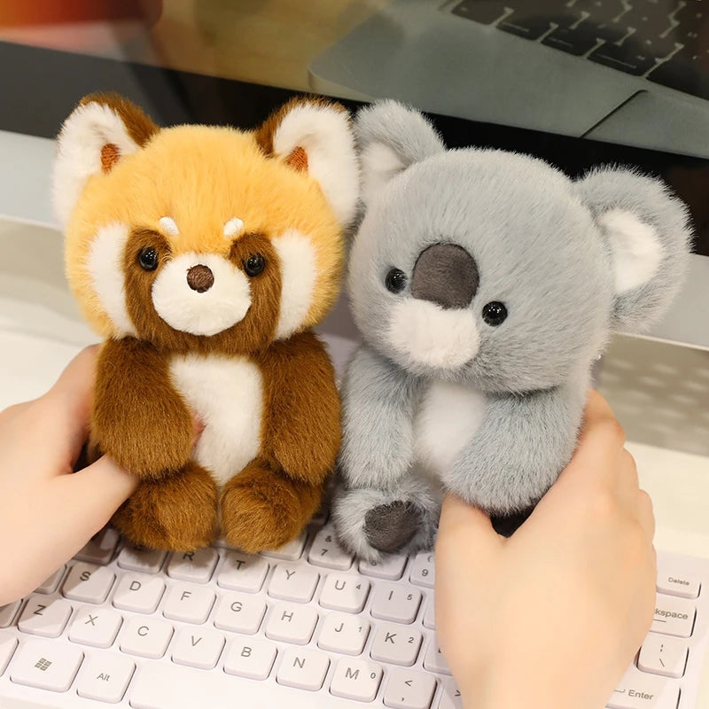 Cute Sitting Animal Plush Set Vervelle